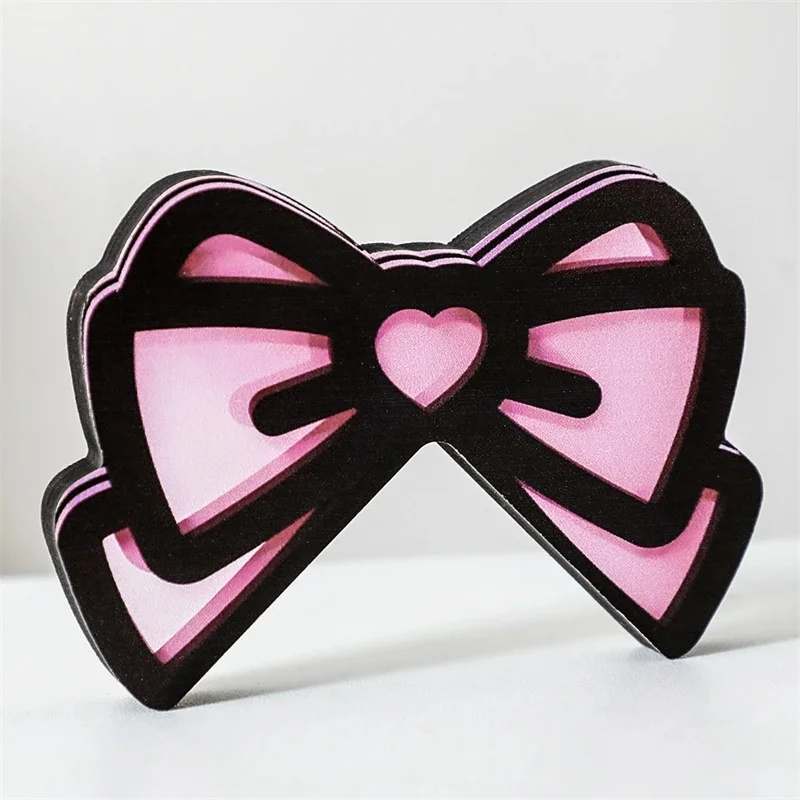 Kawaii Pink Acrylic Bow Monito - Gaming Accessories Pc Setup avaliação e preço