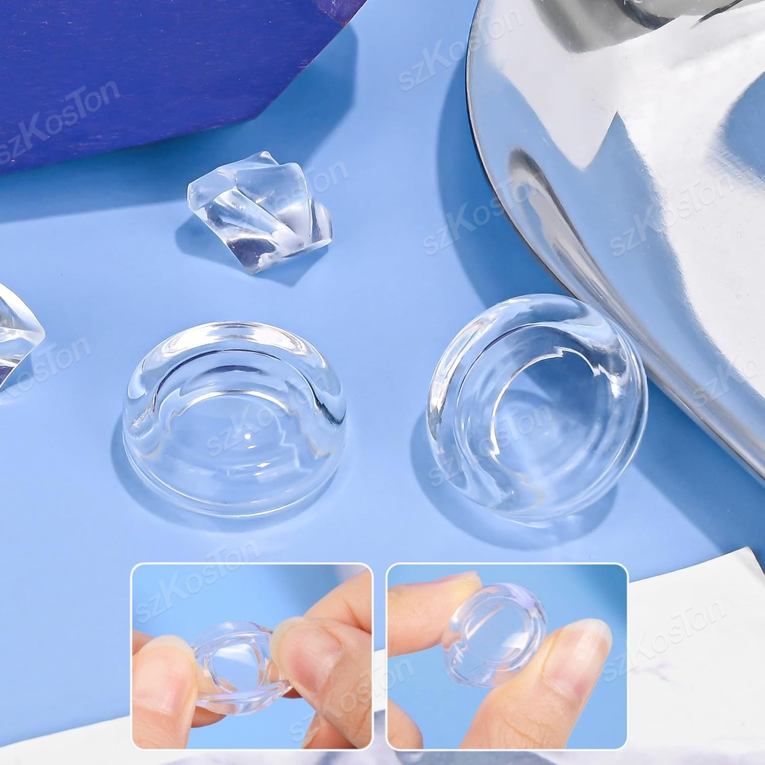 Clear Thumb Grips Caps for Swi - Controller Grip Cover avaliação e preço