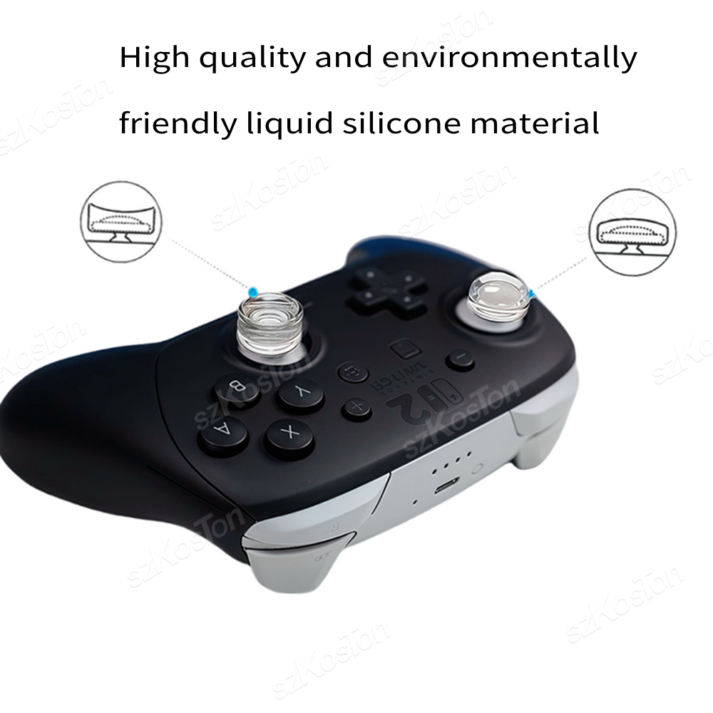 Clear Thumb Grips Caps for Swi - Controller Grip Cover avaliação e preço