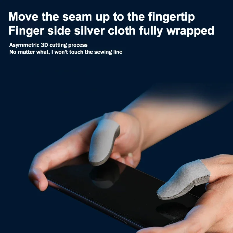 1 Pair NEW Touch Screen Finger - Gaming Accessories Room avaliação e preço