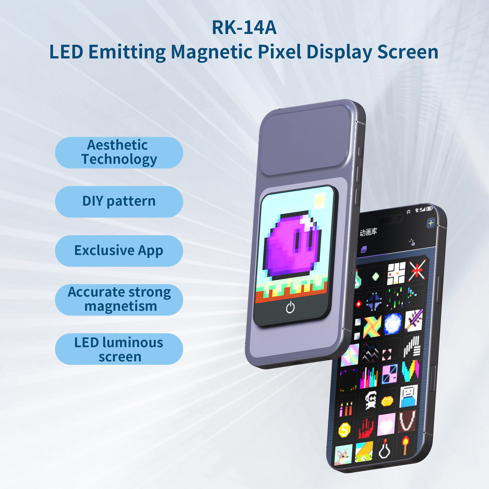 Magnetic Pixel Art DIY Display - Gaming Accessories App avaliação e preço