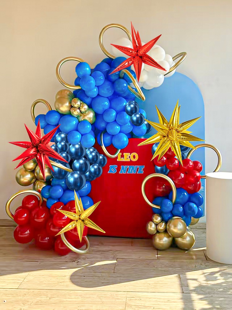 126pcs Kozee Red Blue Gold Bal - Gaming Accessories Room avaliação e preço