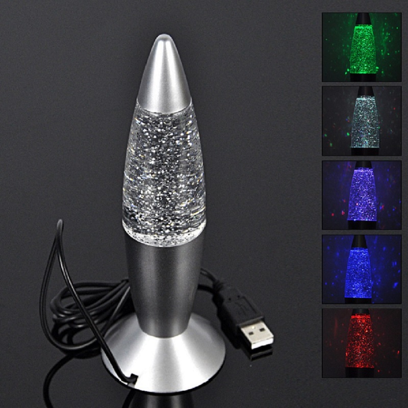 LED Rocket Lamp USB Color Chan - Gaming Accessories Led avaliação e preço