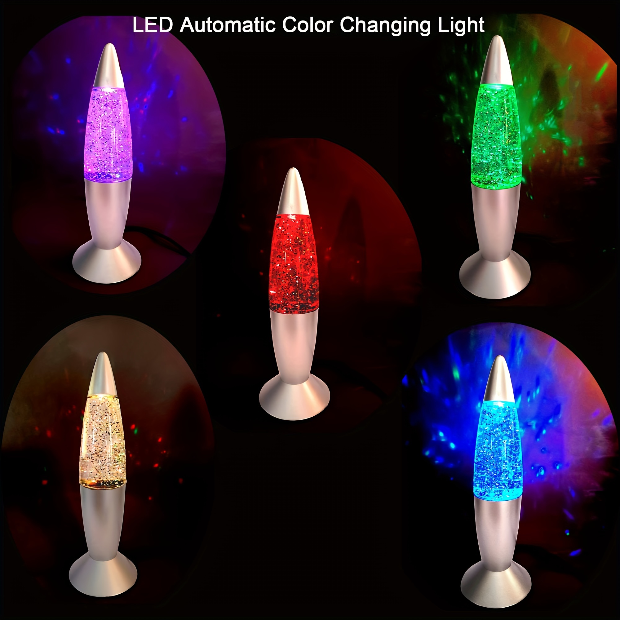 LED Rocket Lamp USB Color Chan - Gaming Accessories Led avaliação e preço