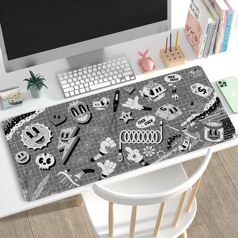 Graffiti Mausepad Office Rug D - Gaming Accessories Pc Setup avaliação e preço