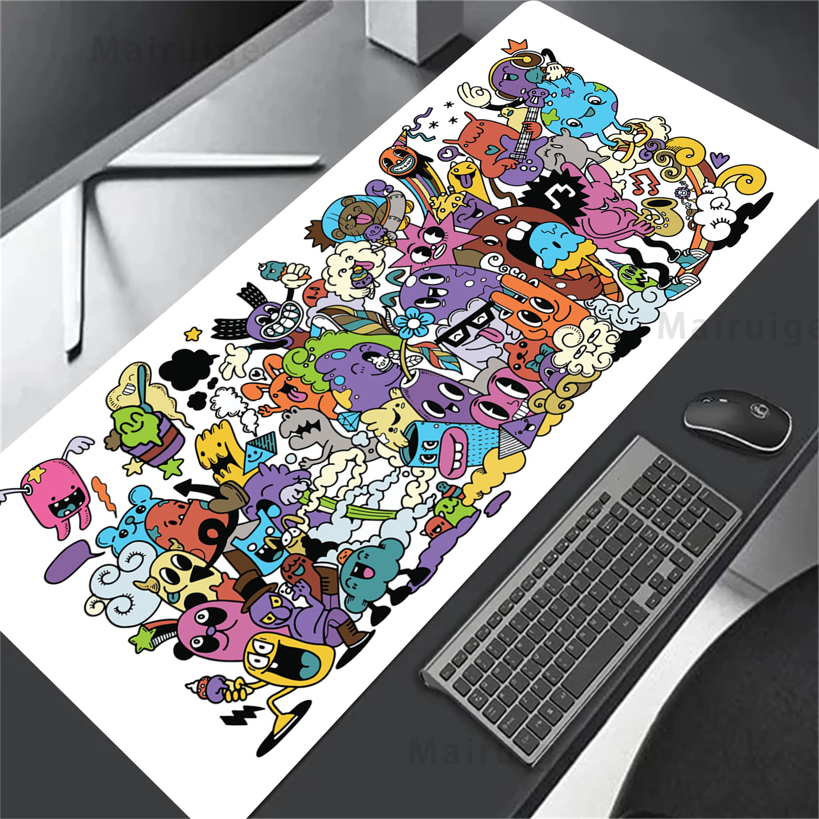Graffiti Mausepad Office Rug D - Gaming Accessories Pc Setup avaliação e preço