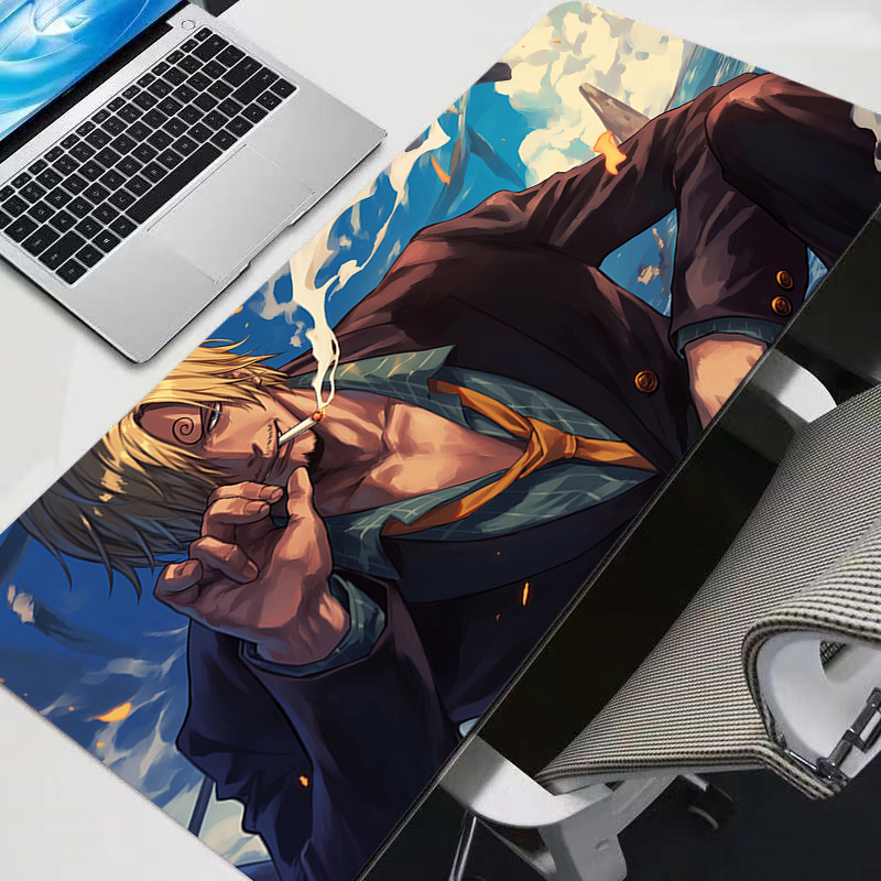 Mouse Pad One Piece Sanji Anim - Gaming Accessories For Table avaliação e preço