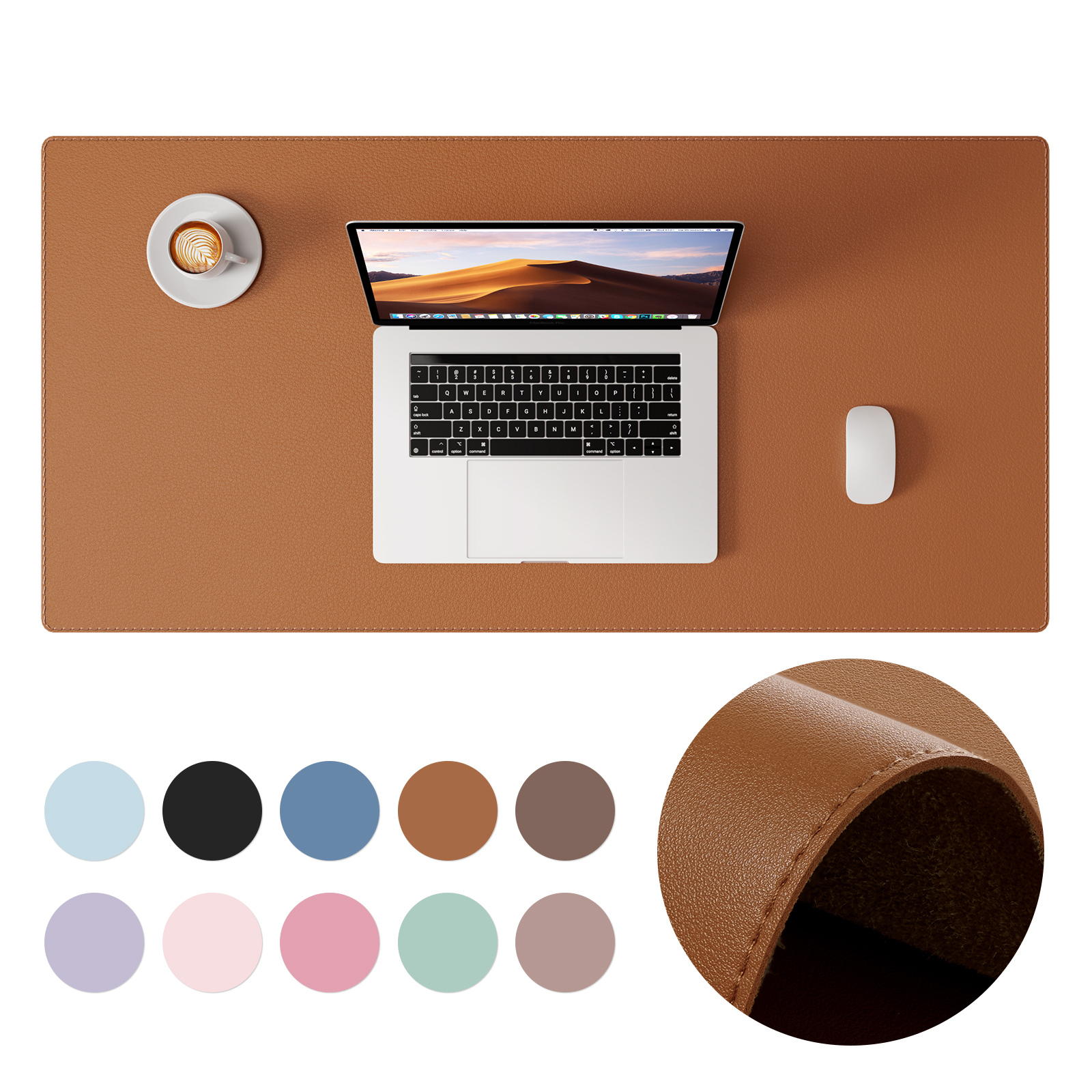 Desk Pad Protector, Mouse Pad, - Desk Corner Mat avaliação e preço