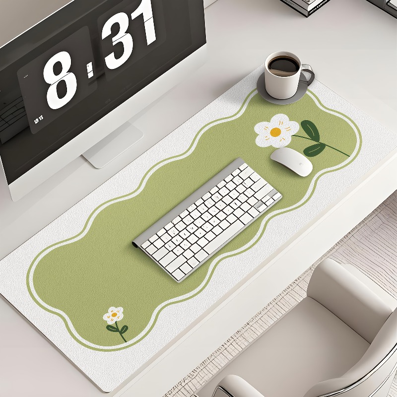 JLT Large Faux Leather Desk Pa - Desk Corner Mat avaliação e preço