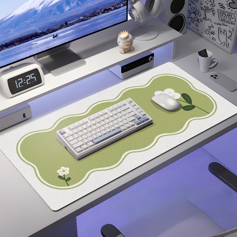 JLT Large Faux Leather Desk Pa - Desk Corner Mat avaliação e preço