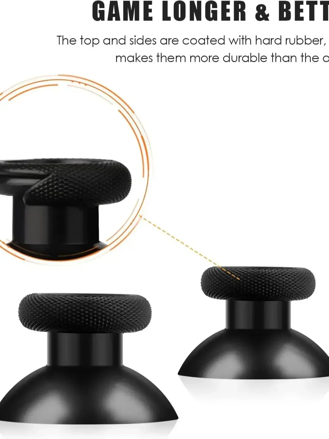 50-100Pcs Replacement Mushroom - Controller Grip Cover avaliação e preço