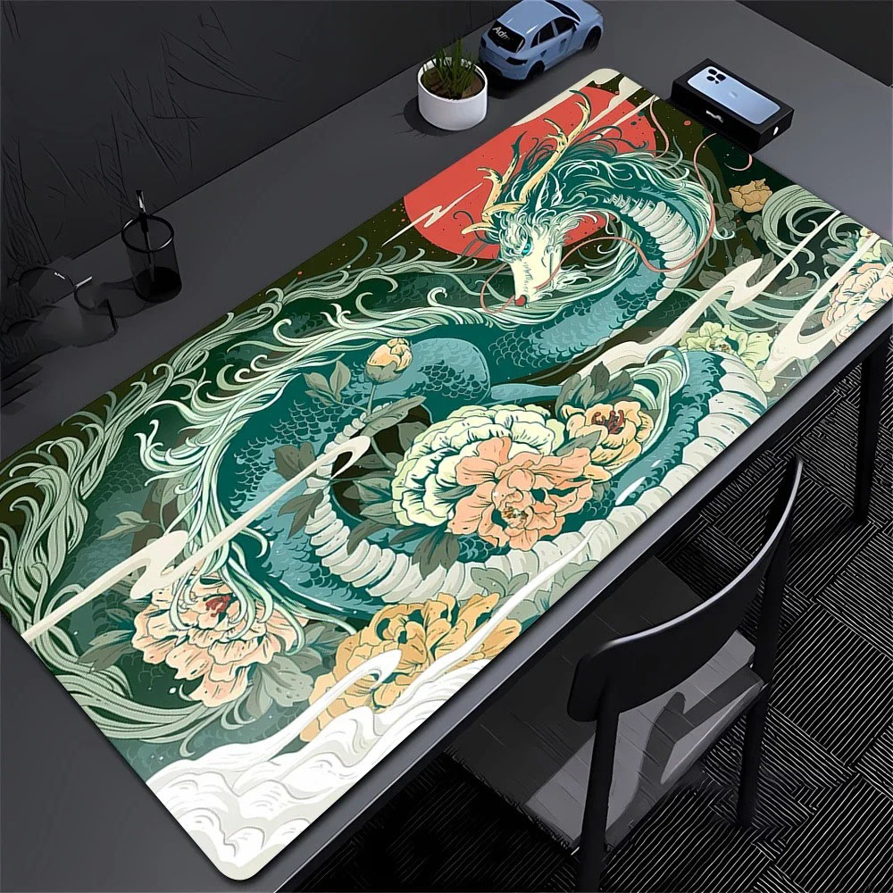 Eastern Dragon Peony Flower De - Gaming Accessories Pc Setup avaliação e preço