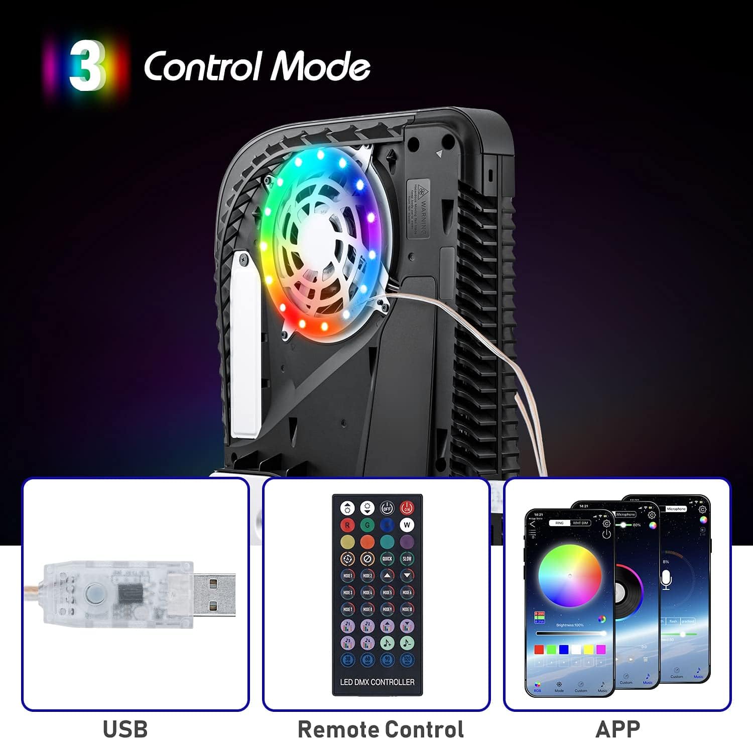 RGB LED Light Strip For PS5 Pr - Gaming Accessories Led avaliação e preço
