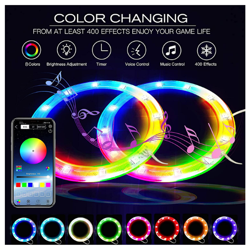 RGB LED Light Strip For PS5 Pr - Gaming Accessories Led avaliação e preço