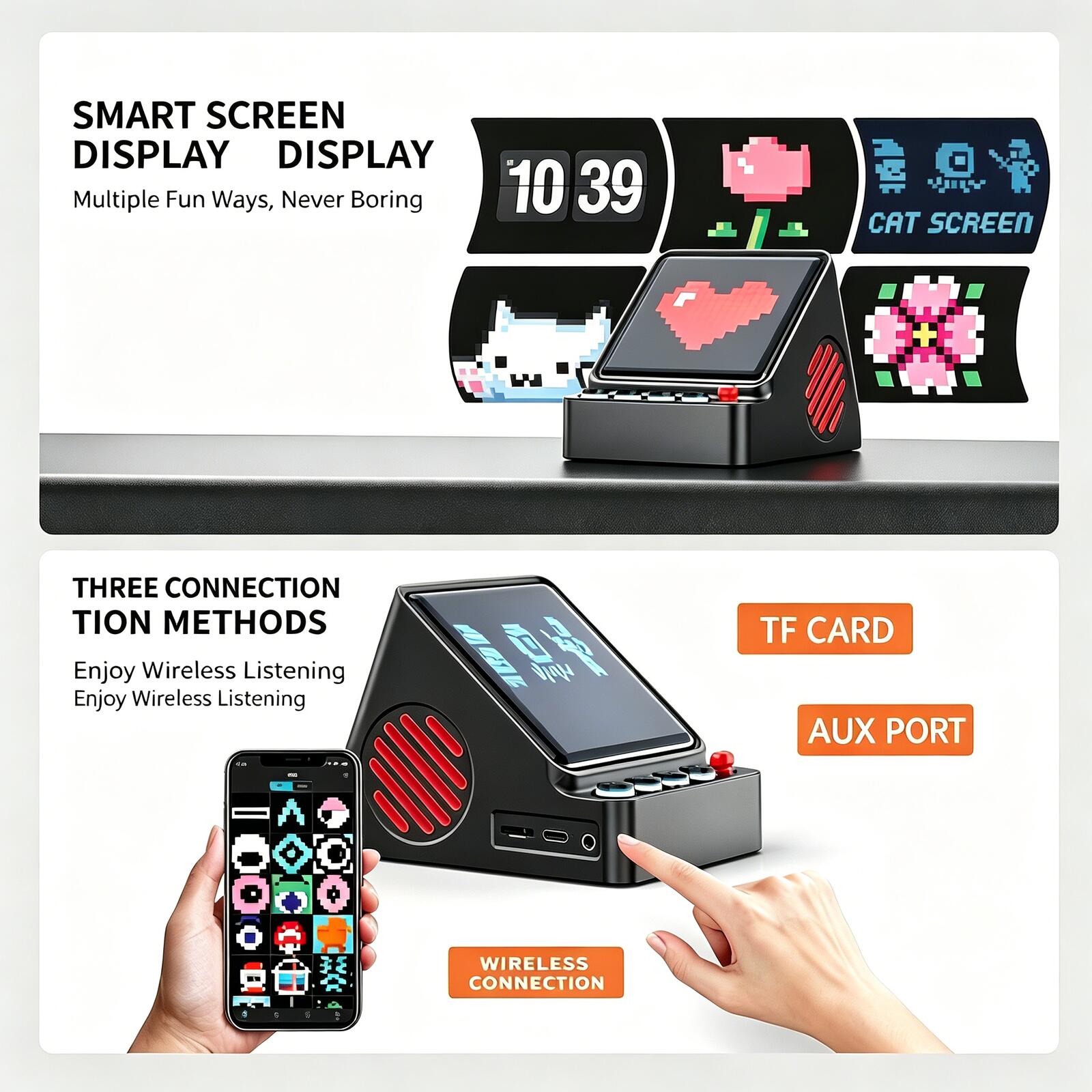RGB Pixel Matrix Bluetooth Spe - Gaming Accessories App avaliação e preço