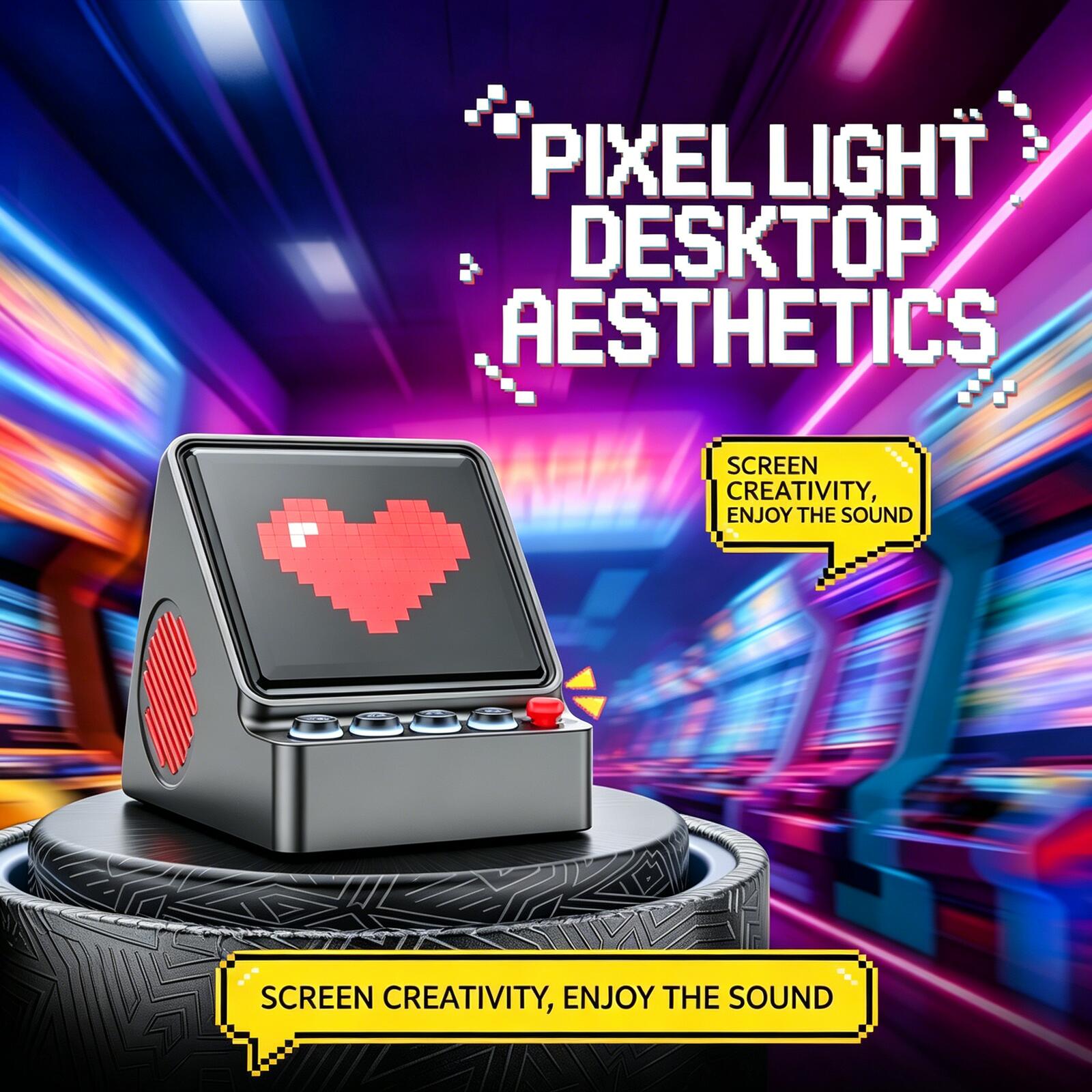 RGB Pixel Matrix Bluetooth Spe - Gaming Accessories App avaliação e preço