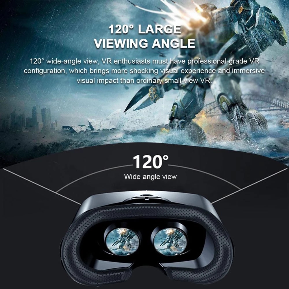 VRG Pro Virtual Reality VR Gla - Gaming Accessories Controller avaliação e preço