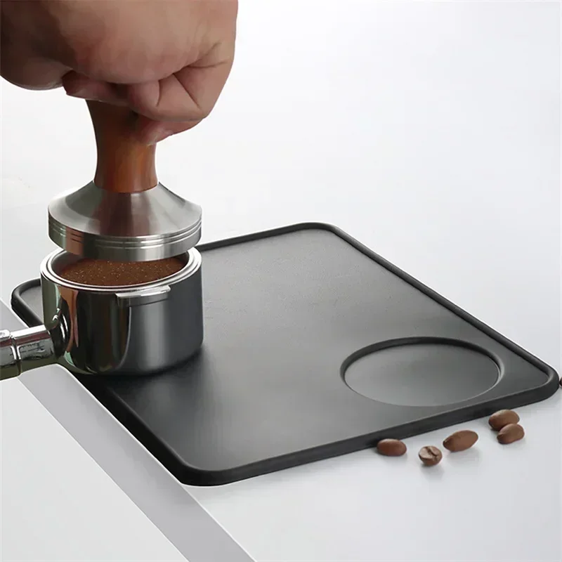 Silicone Coffee Tamper Mat Tam - Desk Corner Mat avaliação e preço