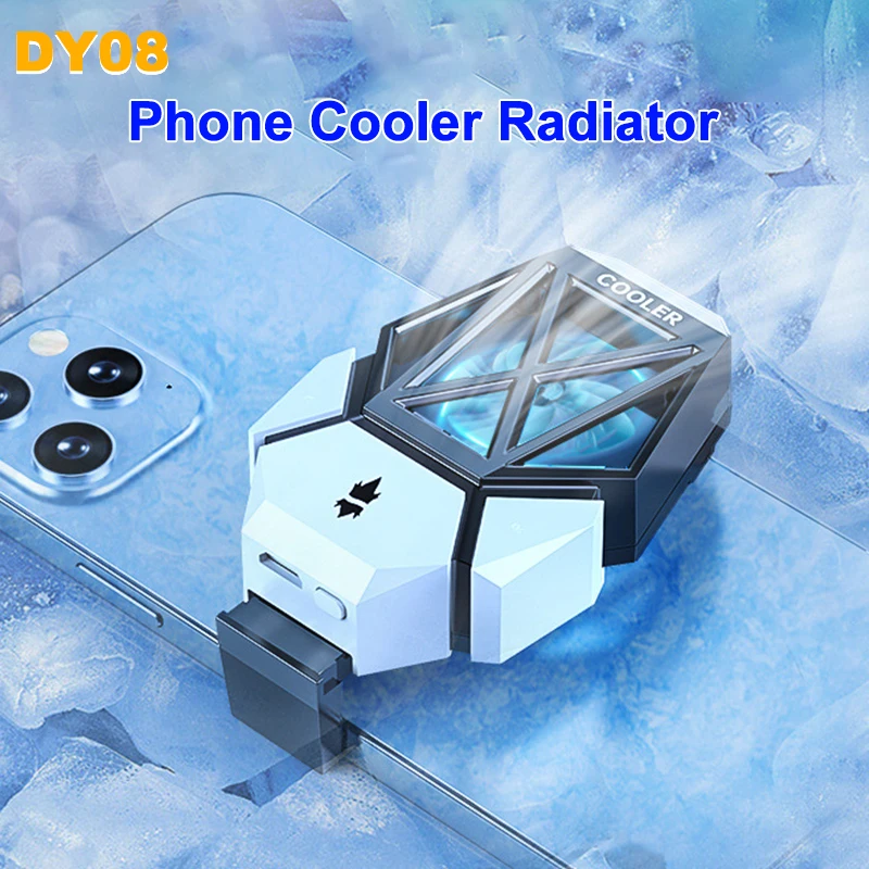 DY08 Mobile Phone Cooling Fan  - Gaming Accessories Room avaliação e preço