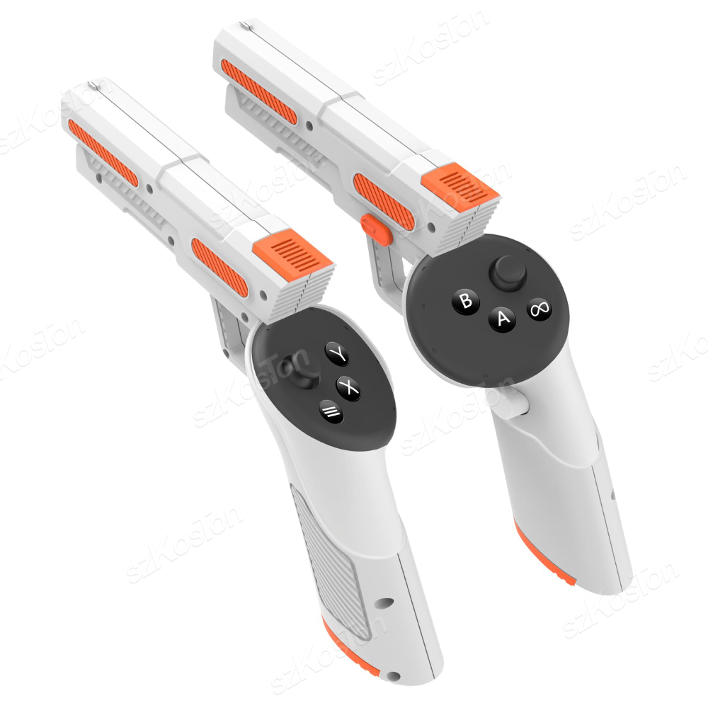 VR Gun Stock Grips for Meta Qu - Gaming Accessories Controller avaliação e preço