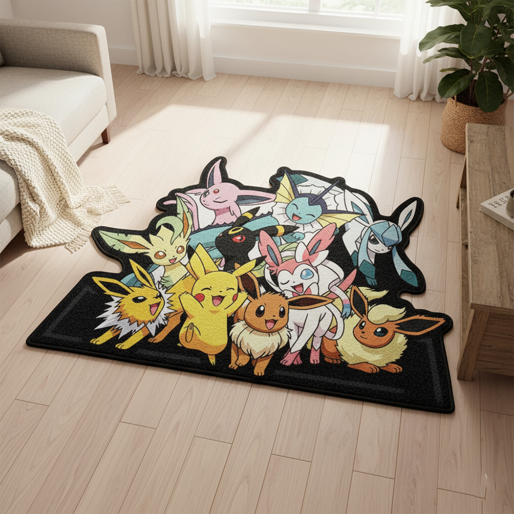 Cartoon Pokemon Mat Eevee Evol - Gaming Accessories Room avaliação e preço