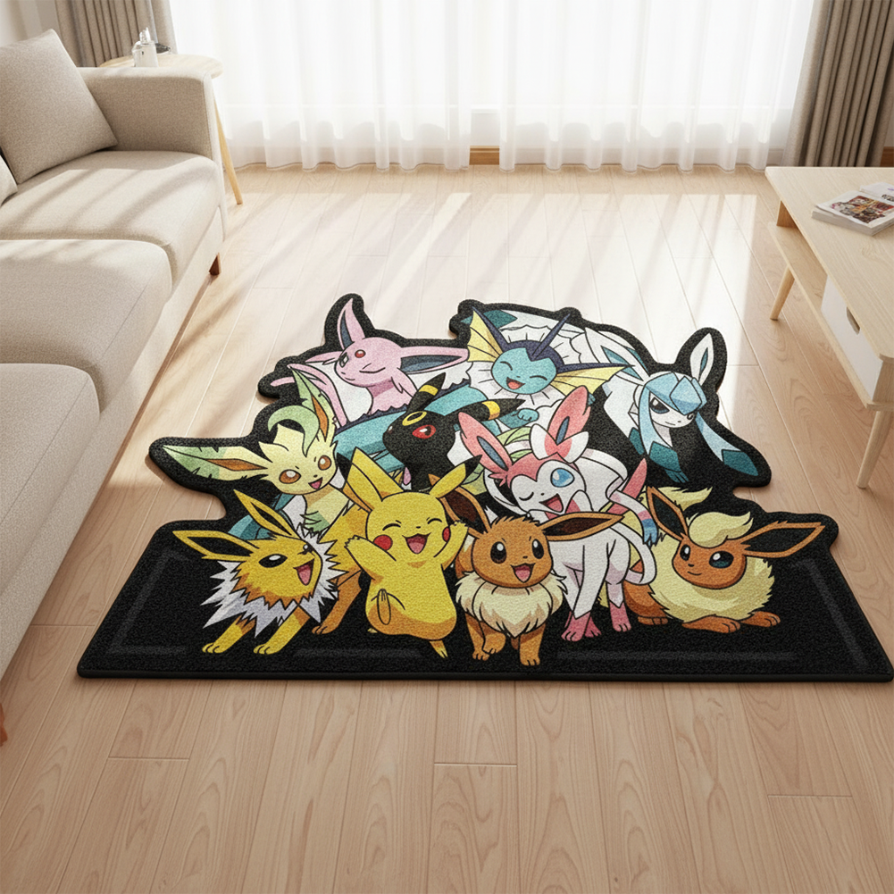 Cartoon Pokemon Mat Eevee Evol - Gaming Accessories Room avaliação e preço