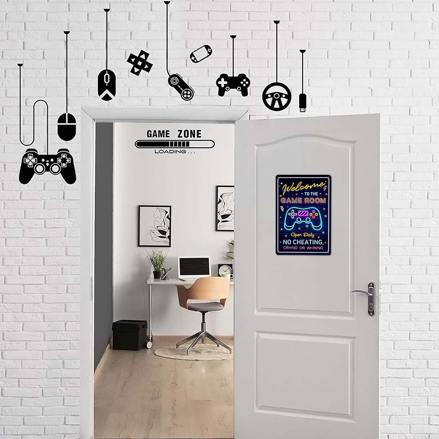 Man Cave Decor Welcome To The  - Gaming Accessories Room avaliação e preço