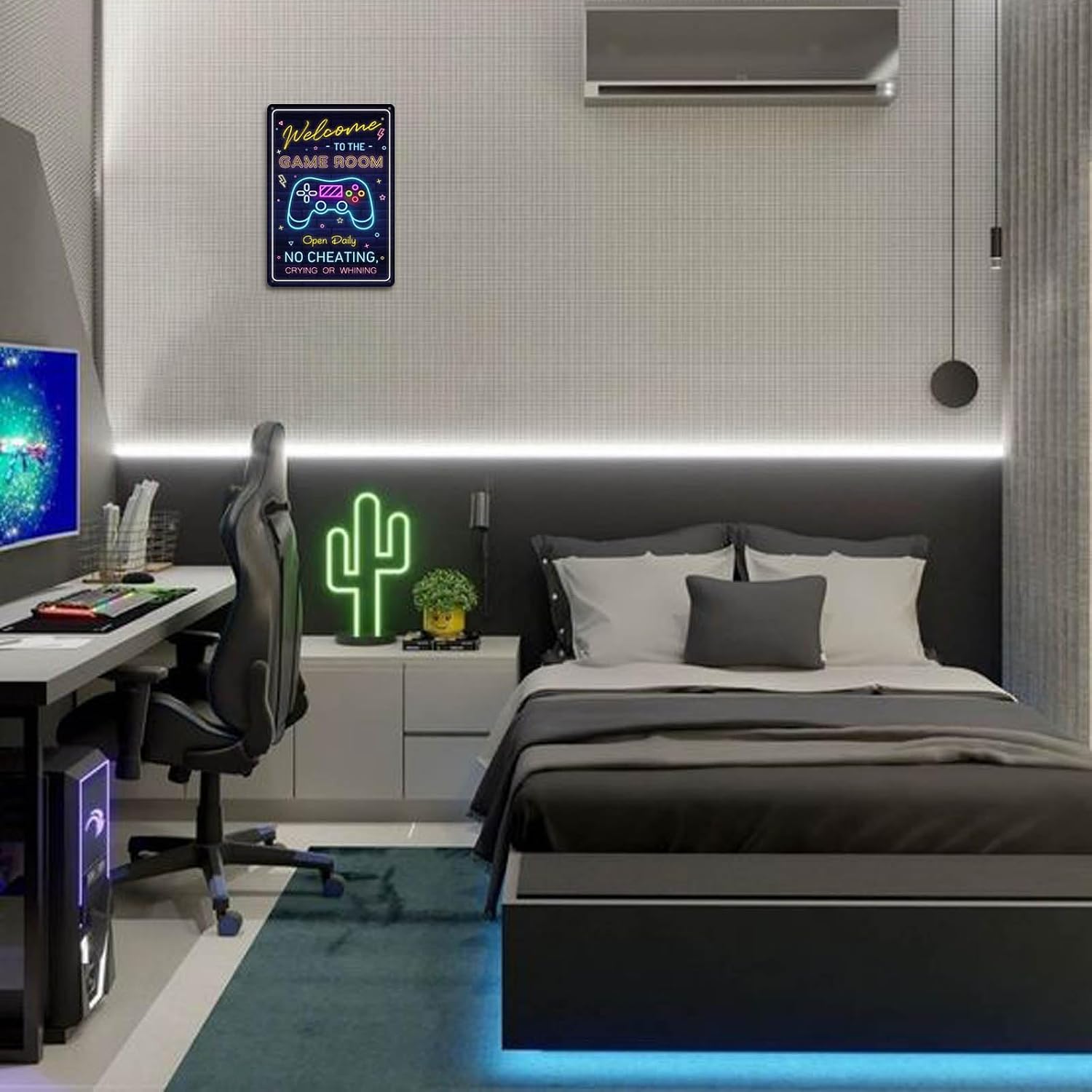 Man Cave Decor Welcome To The  - Gaming Accessories Room avaliação e preço