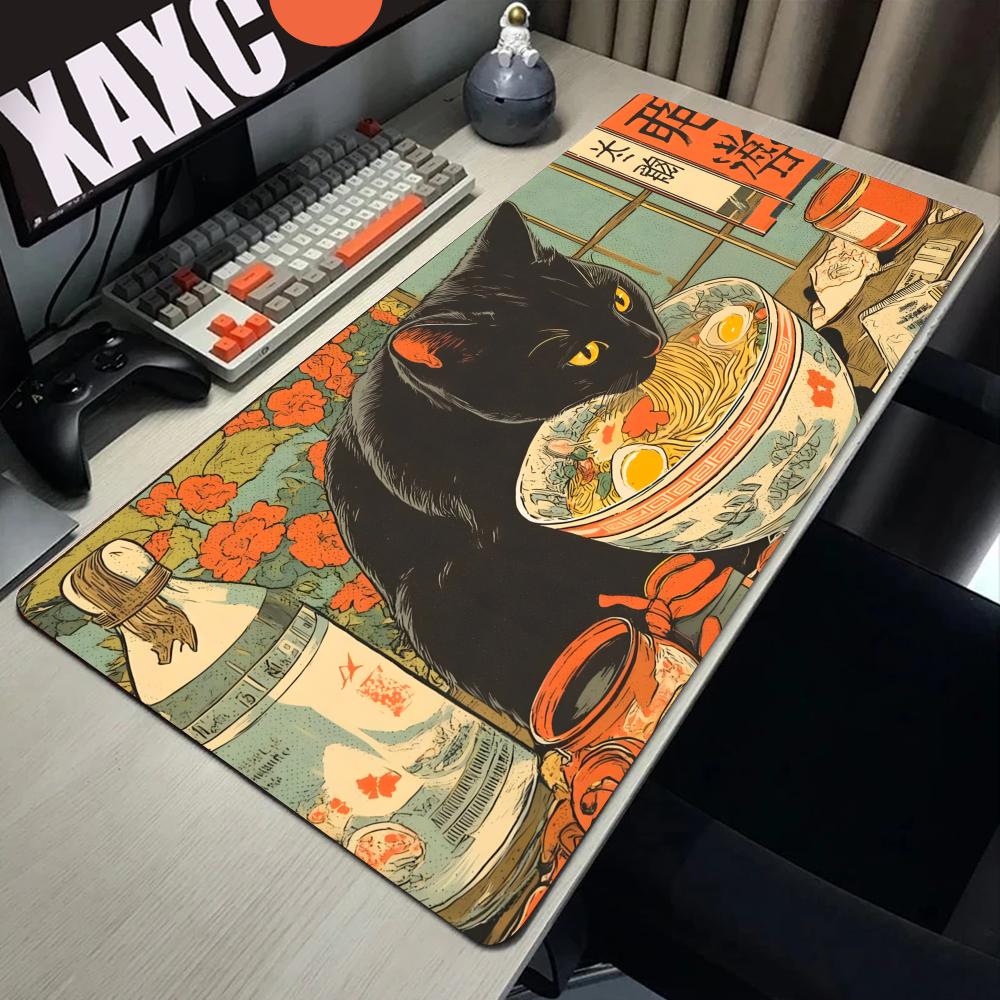 HYBXAXC Black cat loves to eat - Gaming Accessories Shop avaliação e preço