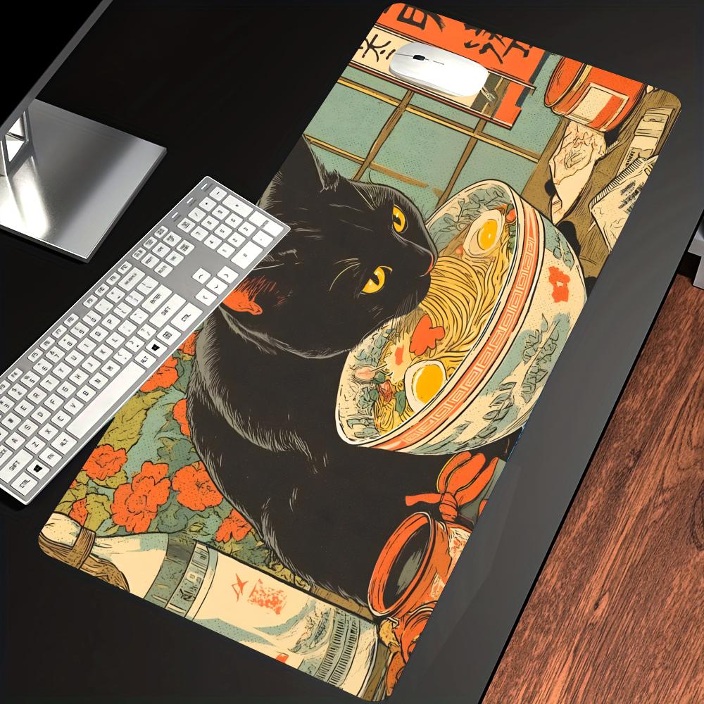 HYBXAXC Black cat loves to eat - Gaming Accessories Shop avaliação e preço