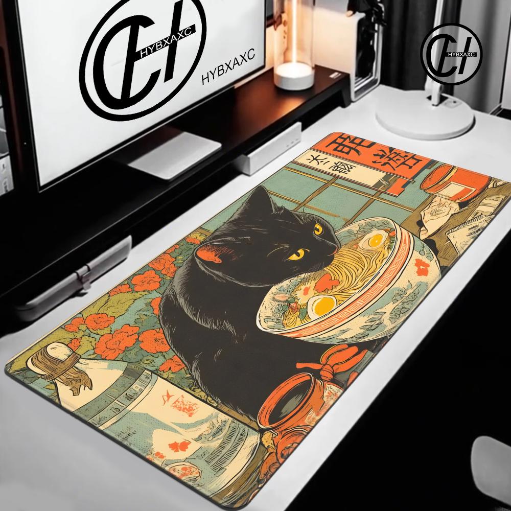 HYBXAXC Black cat loves to eat - Gaming Accessories Shop avaliação e preço