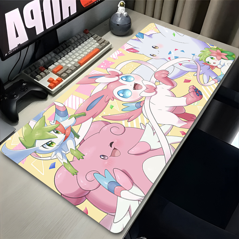 Large Pink Cute Mousepad XXL G - Gaming Accessories Stand avaliação e preço
