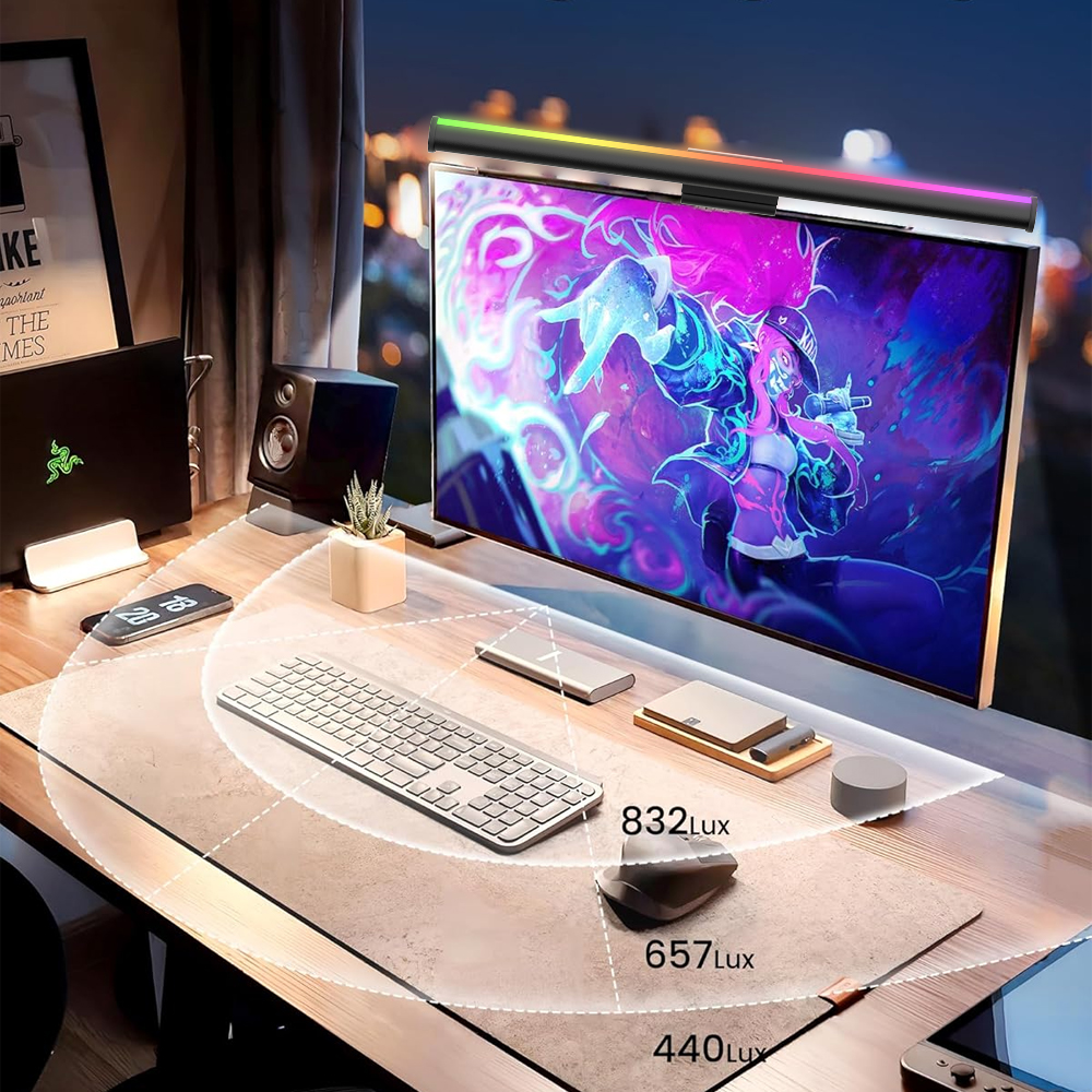 RGB Smart Wifi Monitor Light B - Gaming Accessories App avaliação e preço