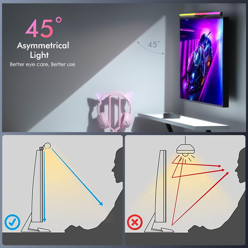 RGB Smart Wifi Monitor Light B - Gaming Accessories App avaliação e preço