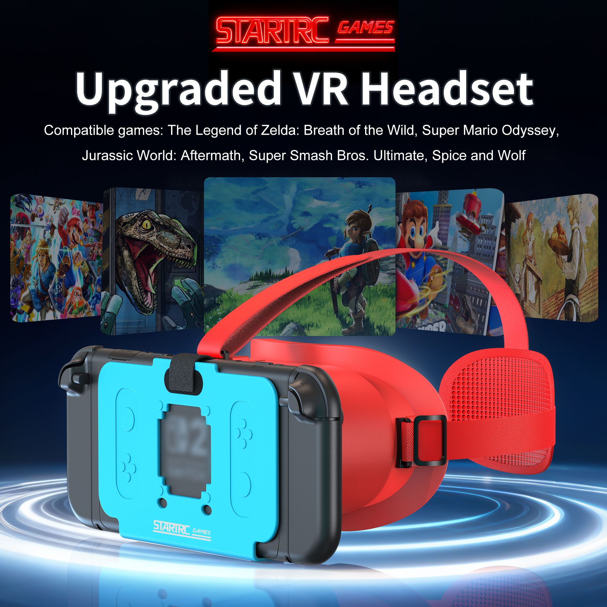 Upgraded VR Headset for Ninten - Gaming Accessories Vr avaliação e preço