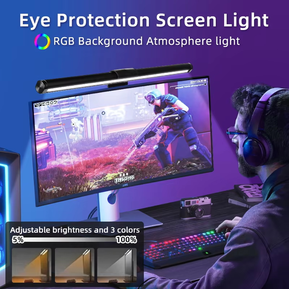 LED Computer PC Monitor Light  - Gaming Accessories Led avaliação e preço