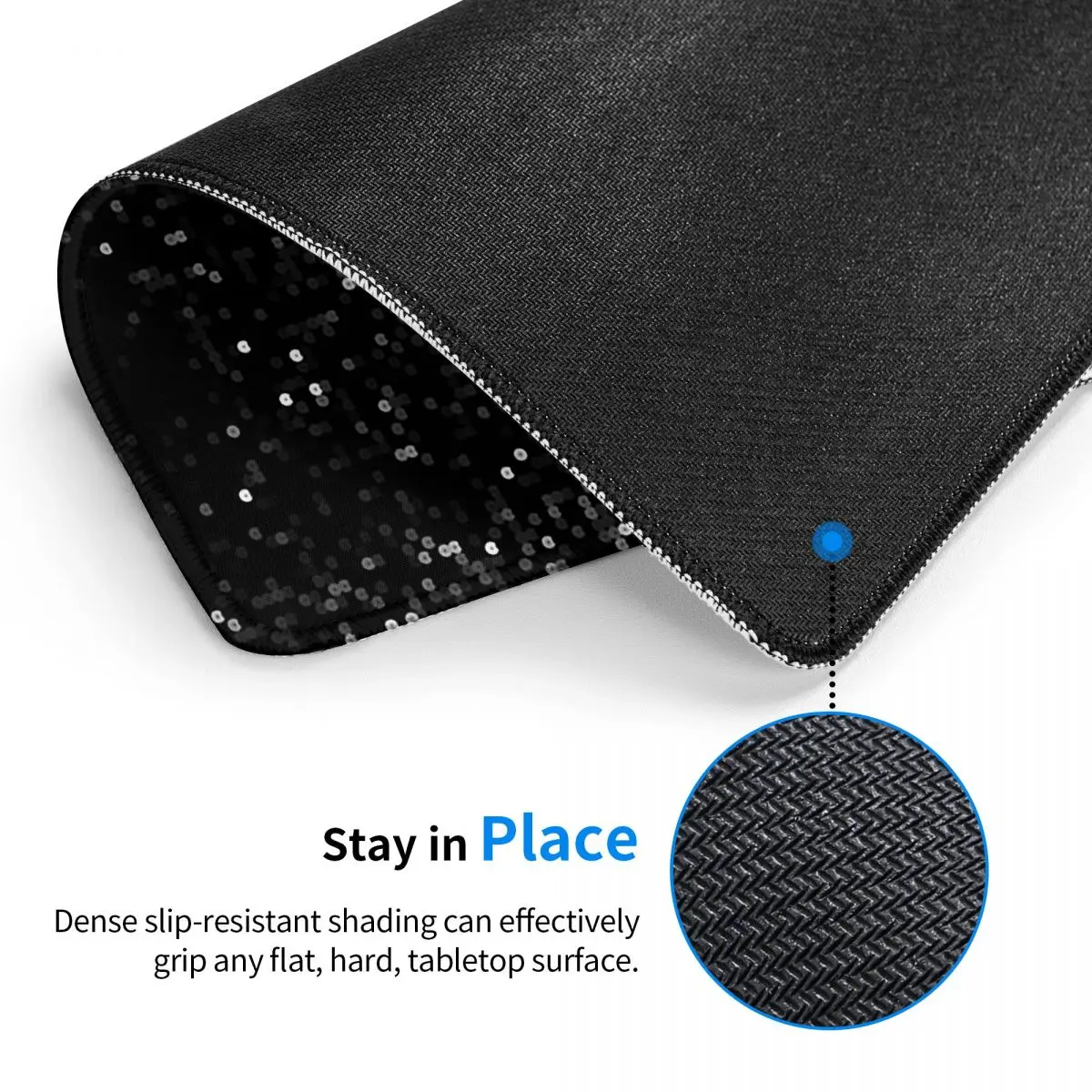 Printed Image Of Black Sequins - Gaming Accessories Images avaliação e preço