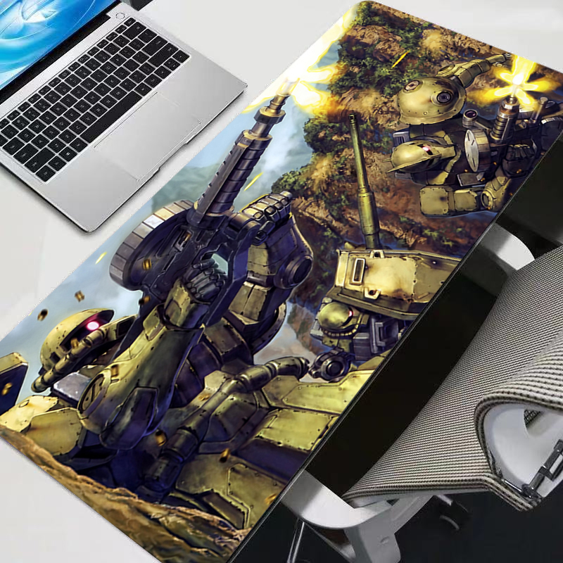 Mouse Pad Large Mobile Suit Gu - Gaming Accessories For Table avaliação e preço