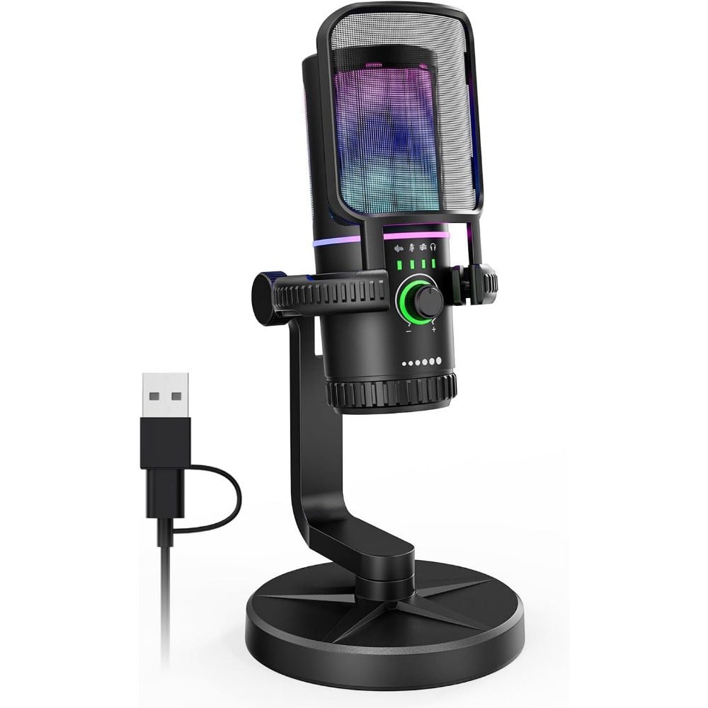 Microphone with Noise Cancelin - Gaming Accessories Controller avaliação e preço