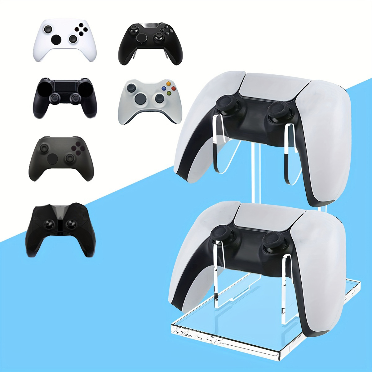 Game controller double-layer u - Gaming Accessories Organizer avaliação e preço