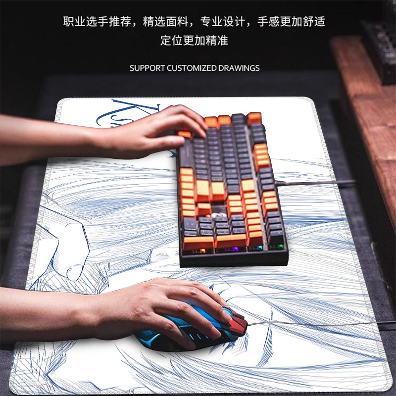 Anime Character Large Mouse Pa - Gaming Accessories For Table avaliação e preço
