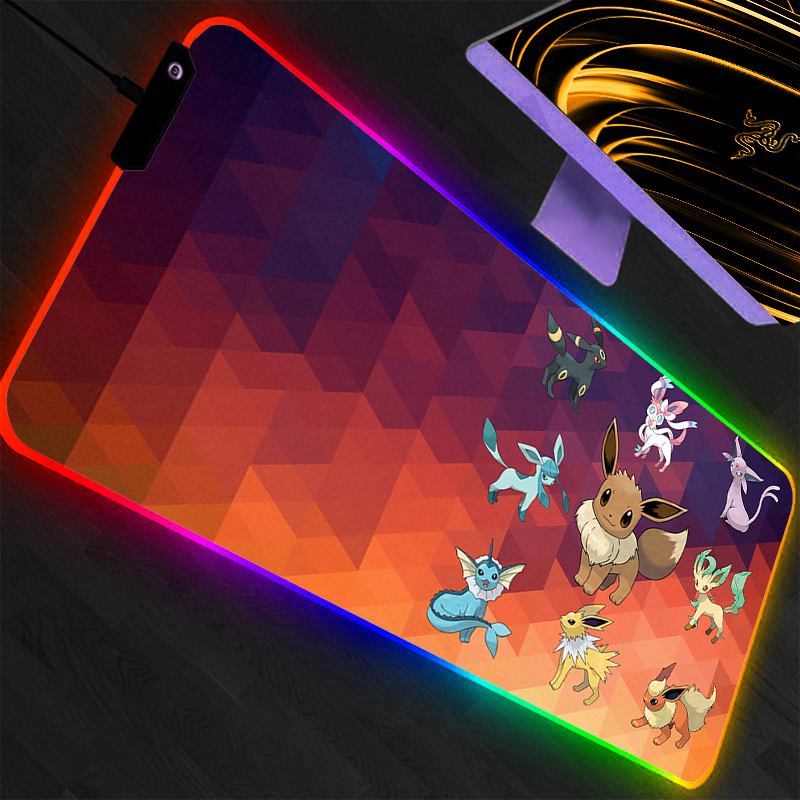 LED Mouse Pad Pokemon Pikachu  - Gaming Accessories Led avaliação e preço